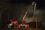 Prio 1 Brand Industrie Agrarisch Boerderij Burgumerdaam Burgum